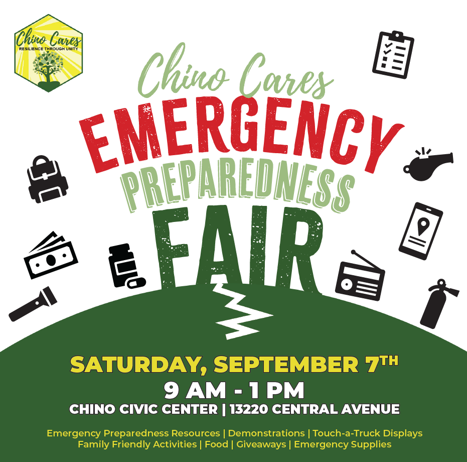 Chino cares emergency preparedness Fair